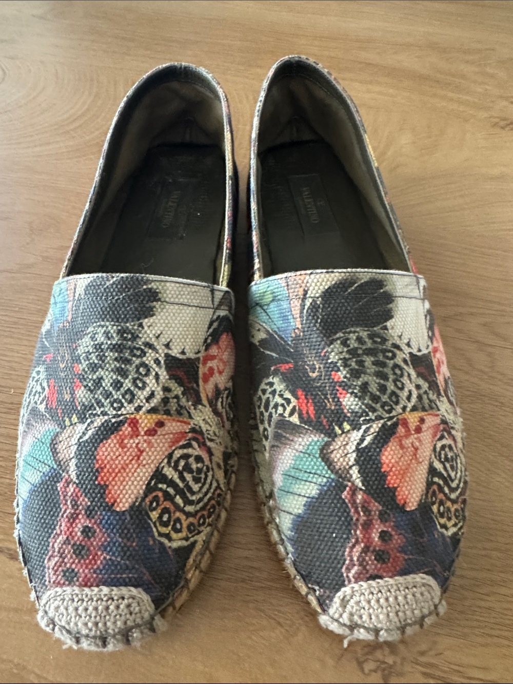 Valentino Garavani Multicolor Floral Canvas Espadrilles
